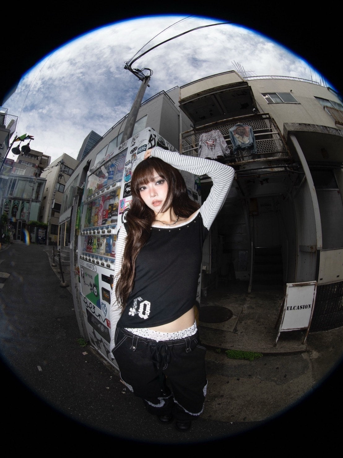 1/2 20:00発売【CHERRYQUIRI】CQ patch stud one shoulder