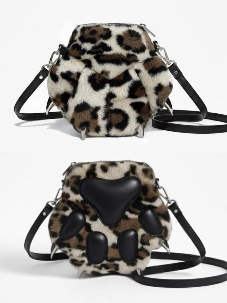 【DND4DES】Bear Paw Bread /【ディーエヌディーフォーデス】アニマルファーショルダーバッグ