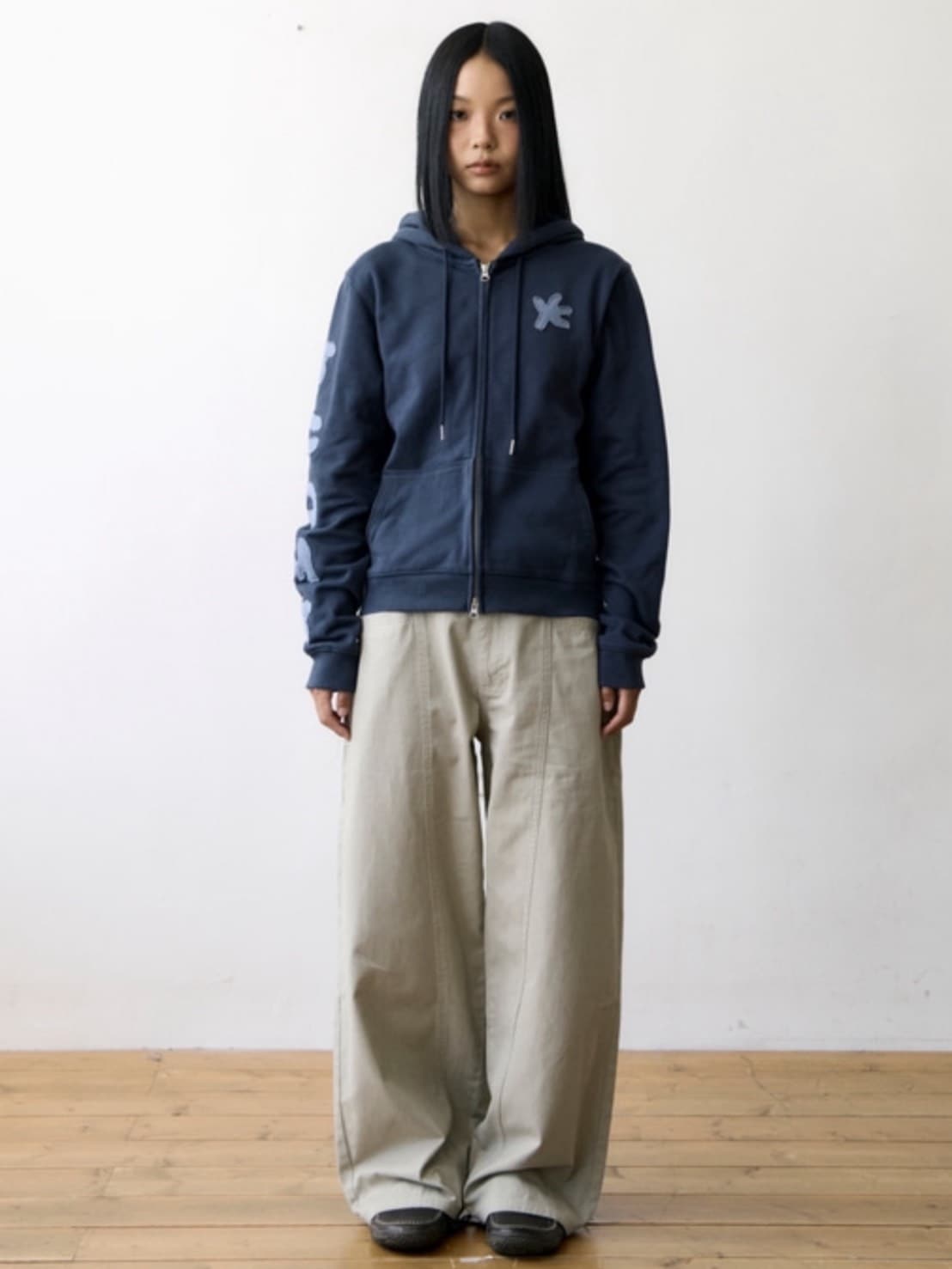 【THECOLDESTMOMENT】TCM stitch cargo pants