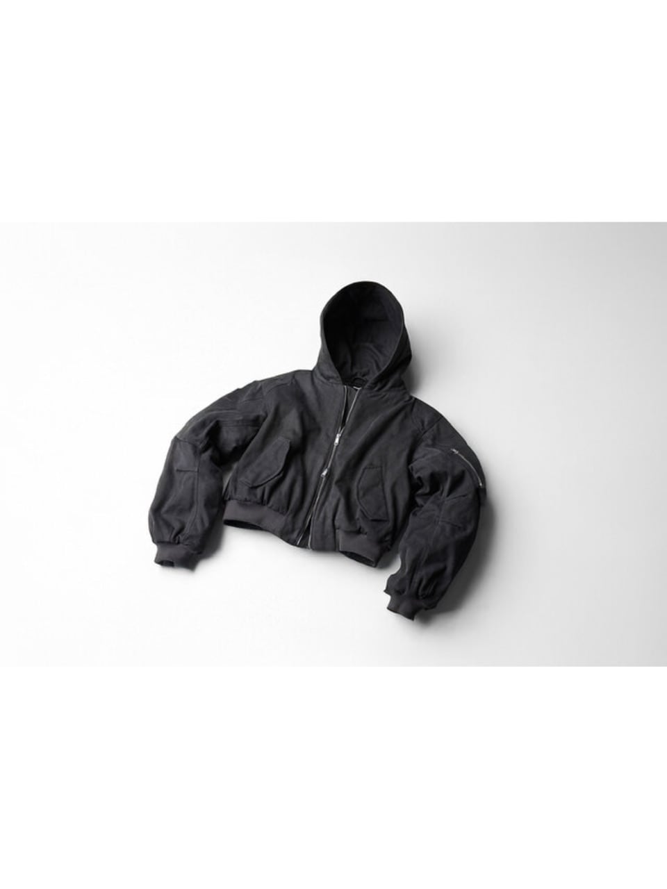 【roaringrad】WASHED HOOD BOMBER