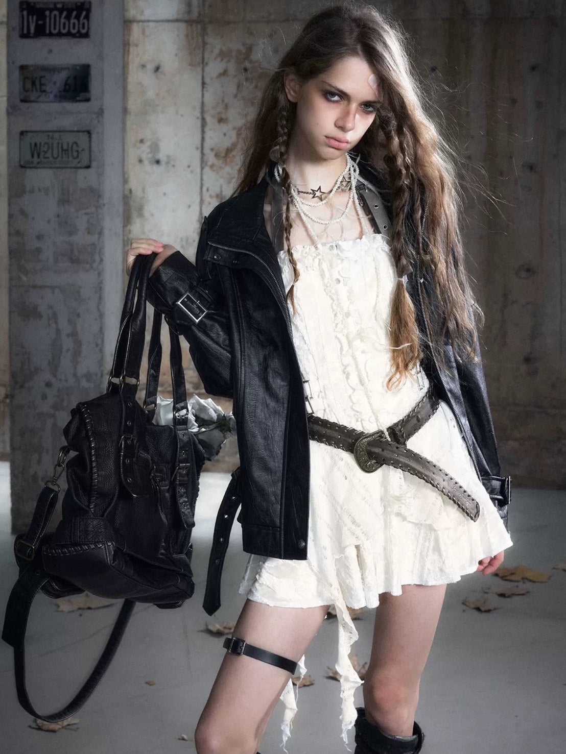 【Cest Nous】Vintage Lace-up Belt / 【セヌー】ビンテージレースアップベルト