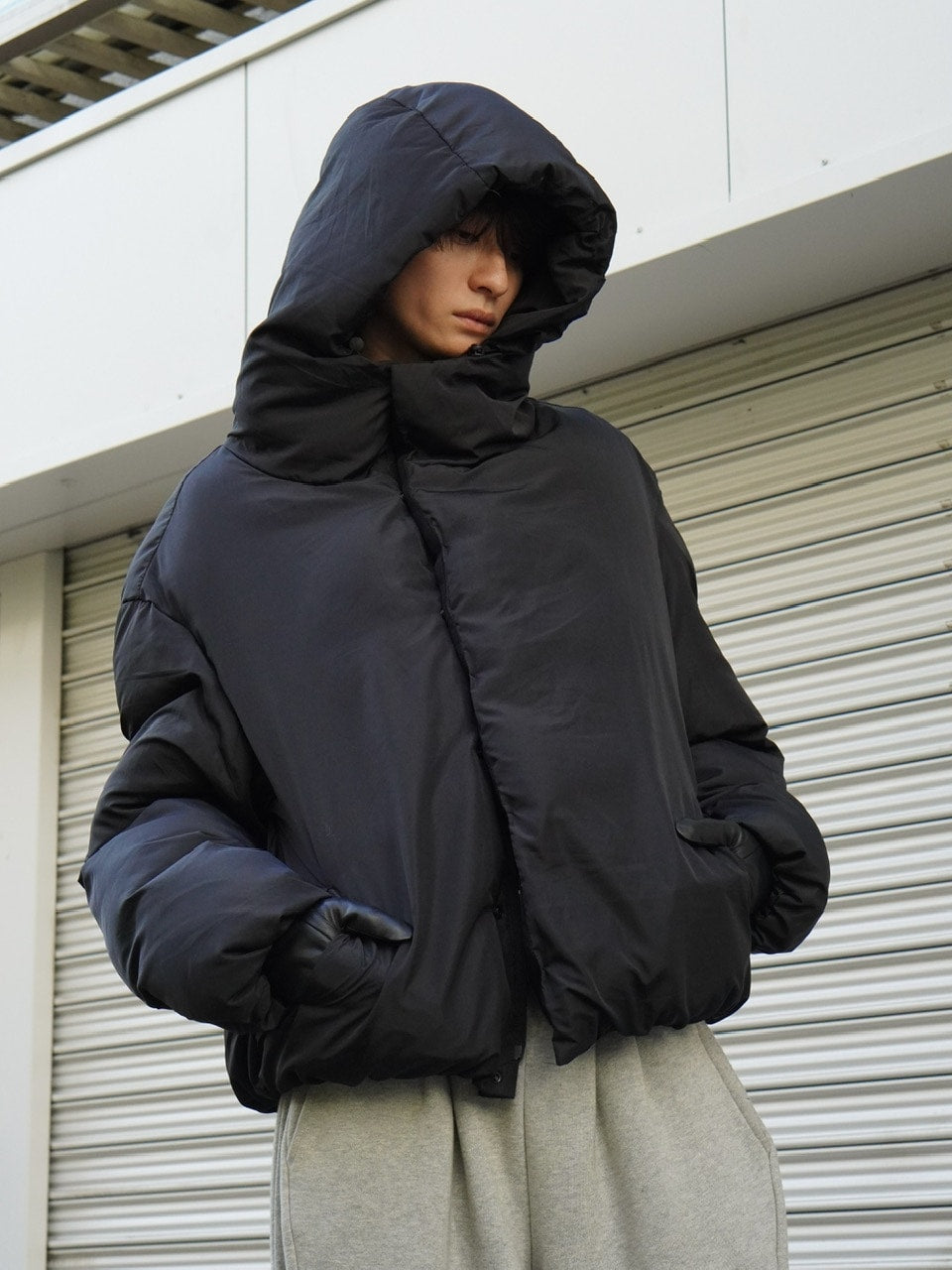 東京店WEB限定受注制【Chikashitsu +】puffer padding jacket / 【チカシツプラス】パファーパディングジャケット (2color)