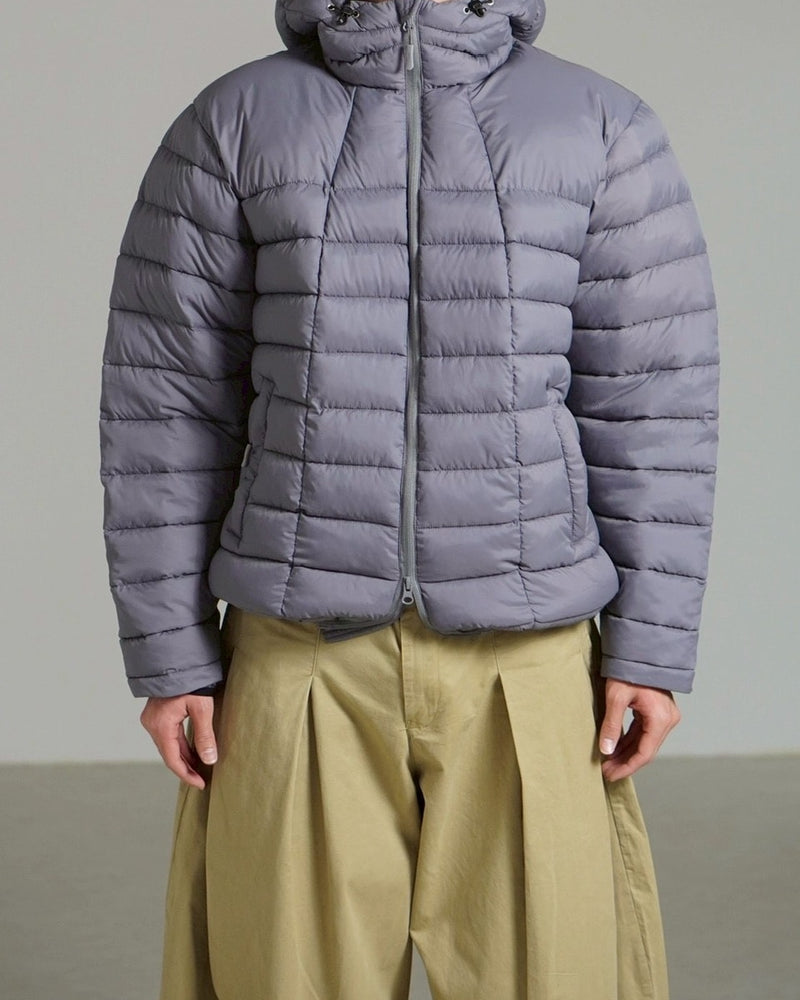 受注制【Chikashitsu +】light volume puffer jacket / 【チカシツプラス】ライトボリュームパファージャケット (3color)