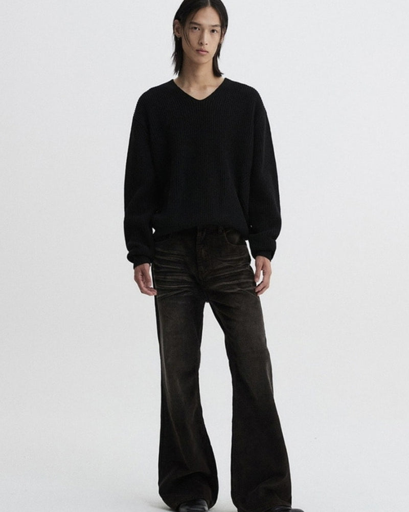 【DNSR】Legacy Wool V-Neck Knit