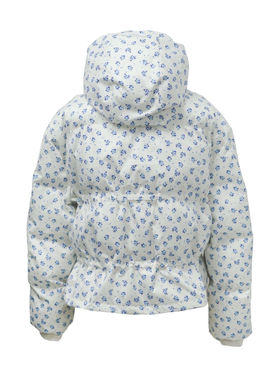 12/21 20:00 発売【Uglyshadow】FLOWER RIBBON PADDING JUMPER