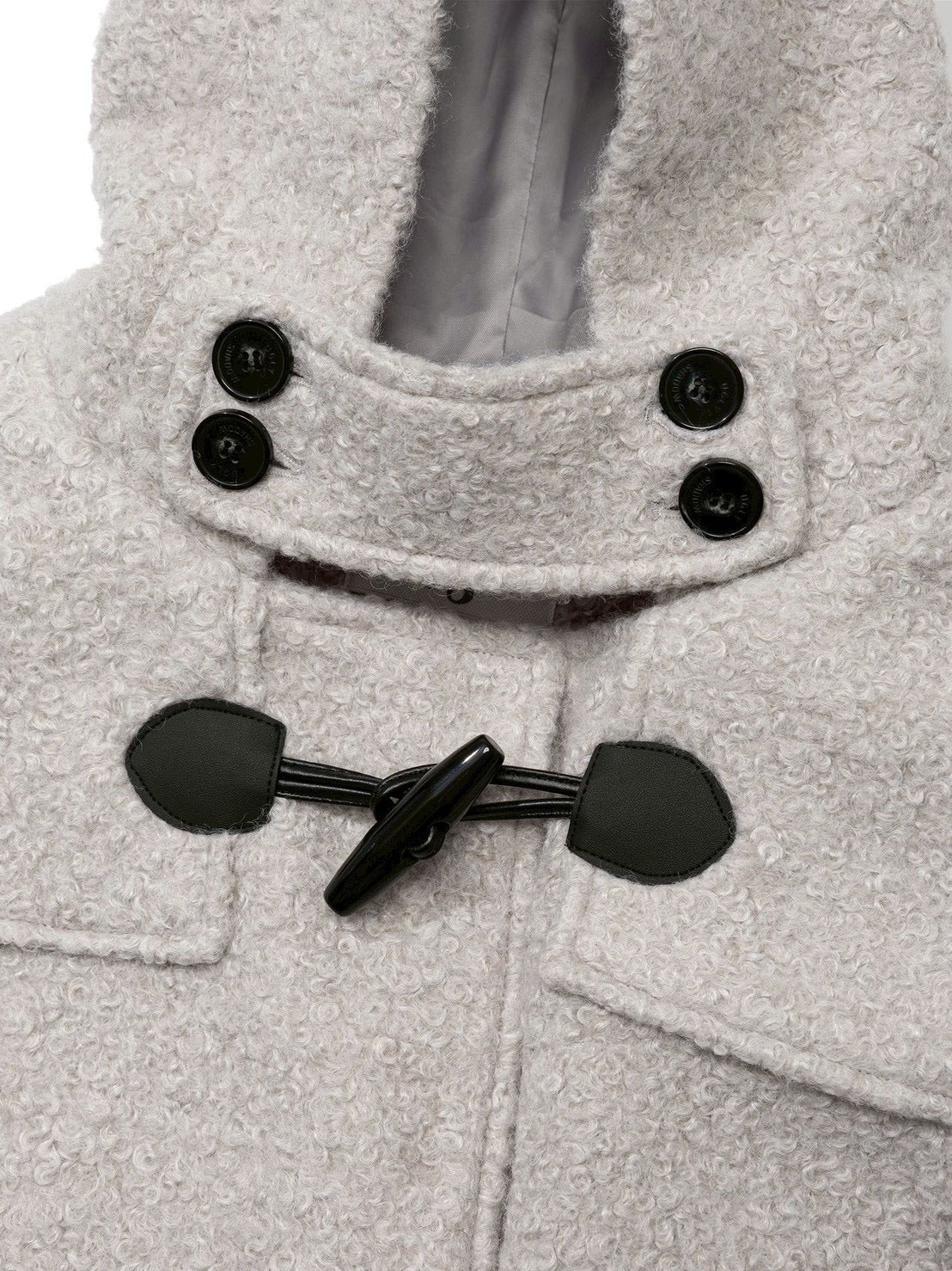 12/21 20:00 発売【Uglyshadow】CURLY DUFFLE COAT