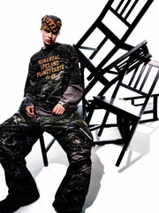 【AAPE X NOMANUAL】AAPE X NOMANUAL LONG SLEEVE TEE