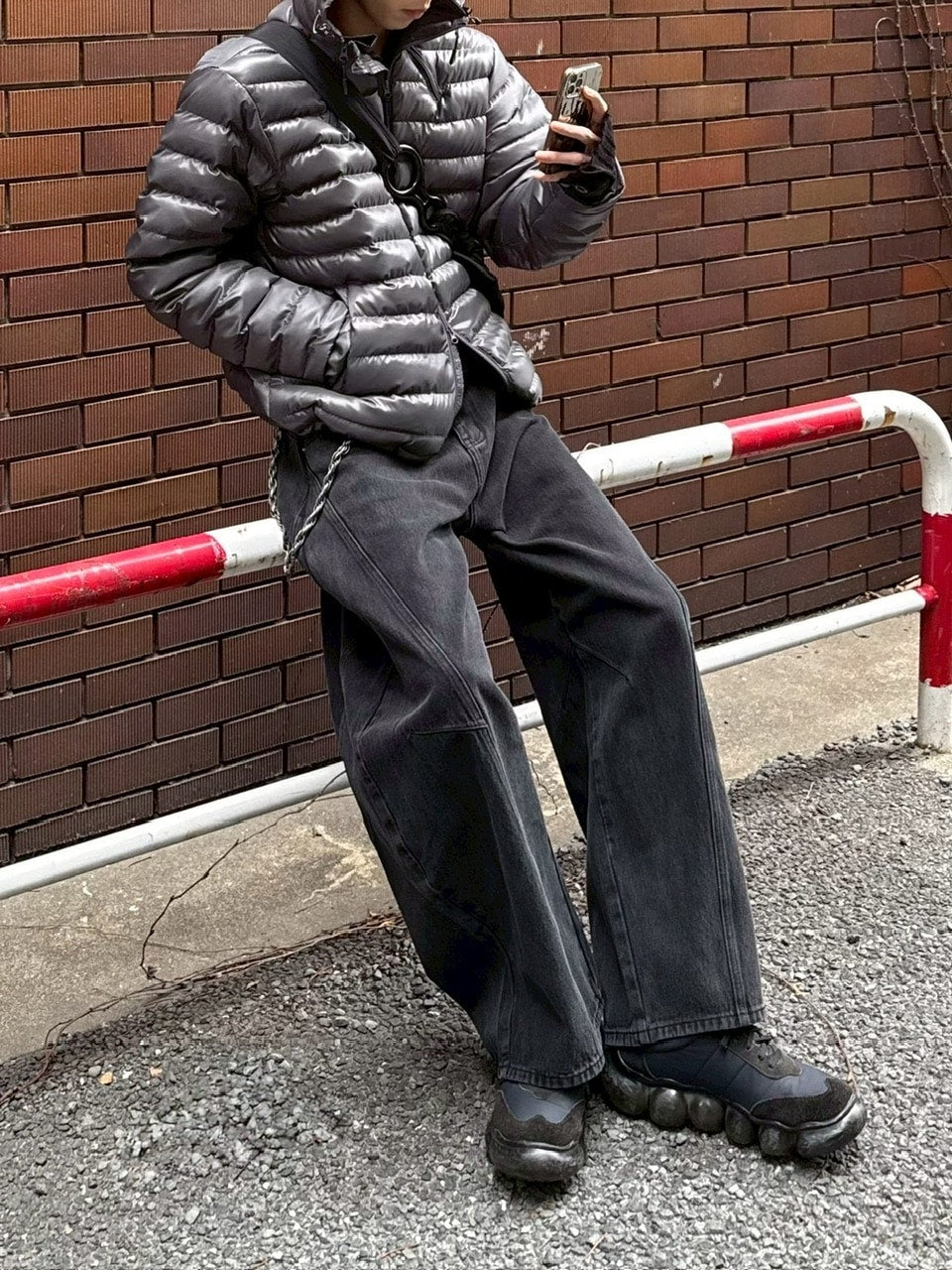 受注制【Chikashitsu +】5 zip puffer jacket / 【チカシツプラス】ファイブジップパファージャケット (4color)