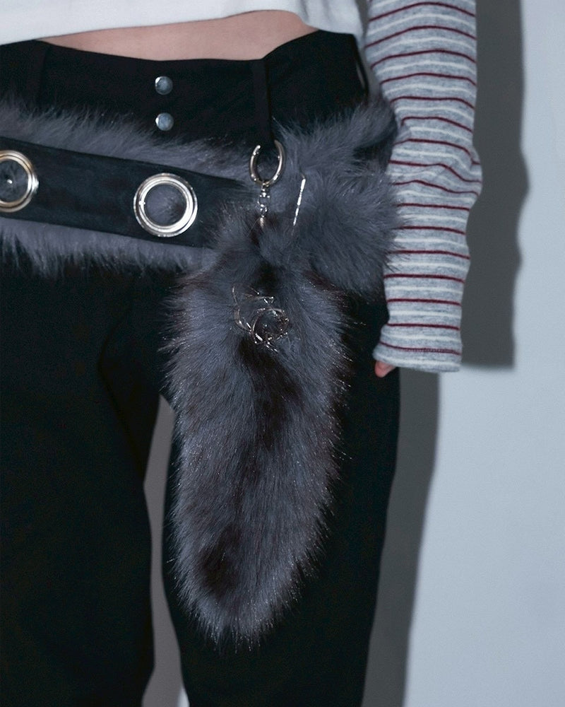 1/2 20:00発売【CHERRYQUIRI】chubby fur tail keyring