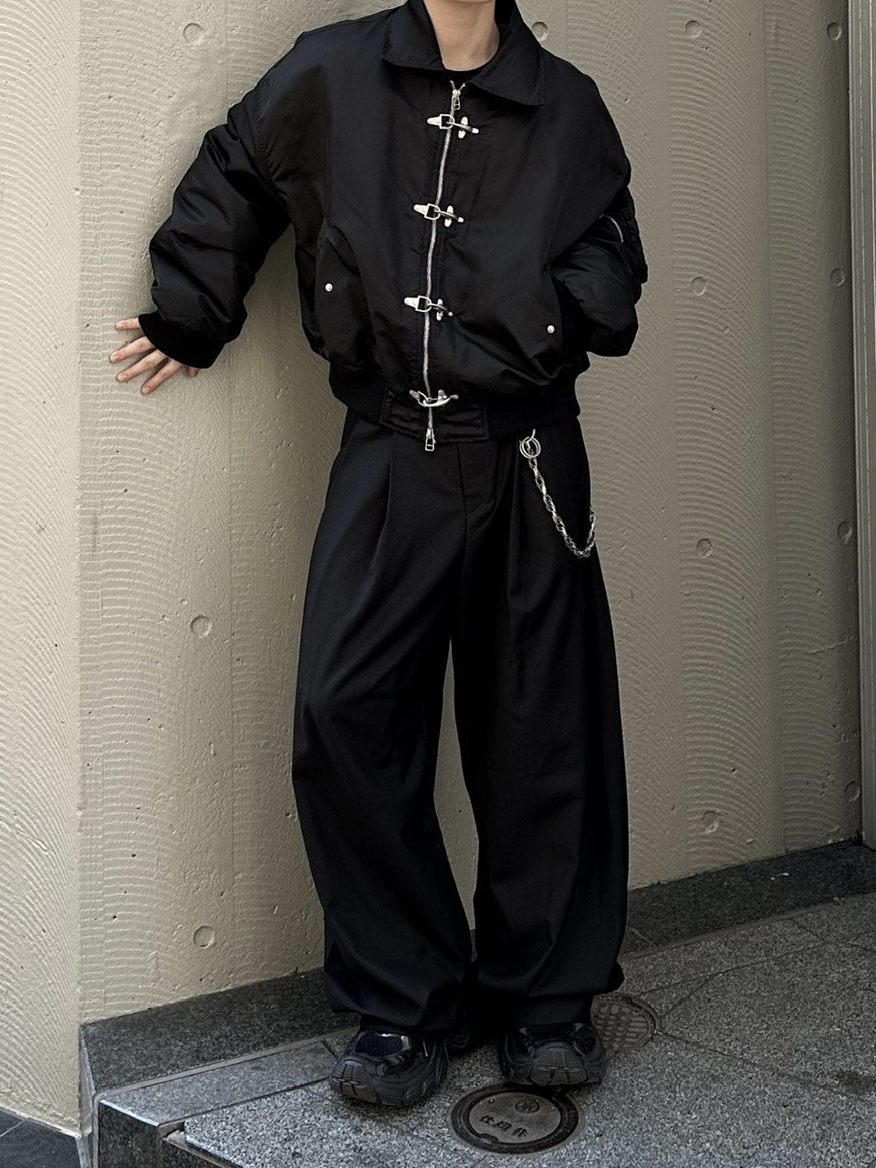 大阪店WEB限定受注制【Chikashitsu +】fireman MA-1 jacket / 【チカシツプラス】ファイアーマンMA-1ジャケット