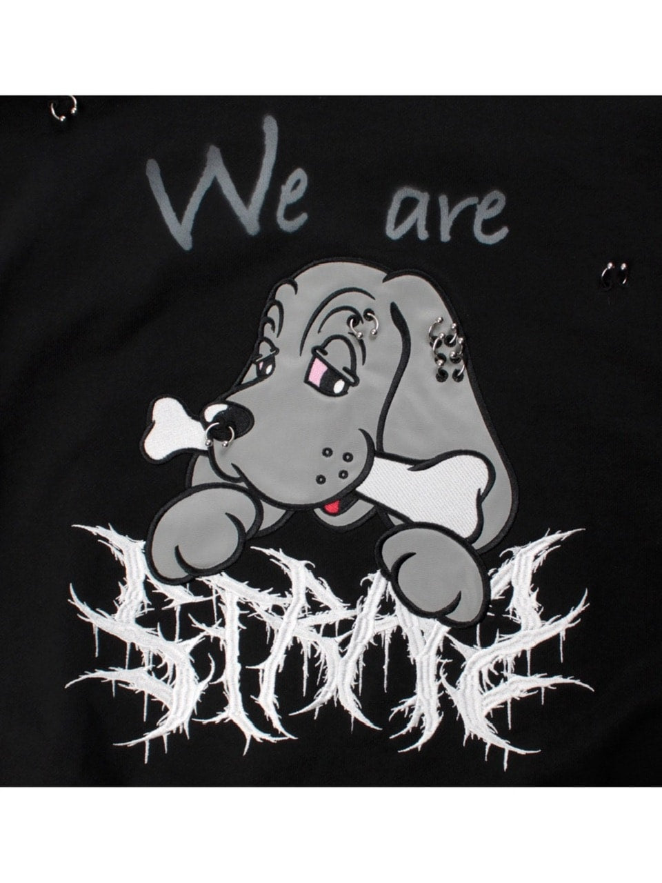 【GALFY】バチバチピアスパーカー / 【ガルフィー】バチバチピアスパーカー