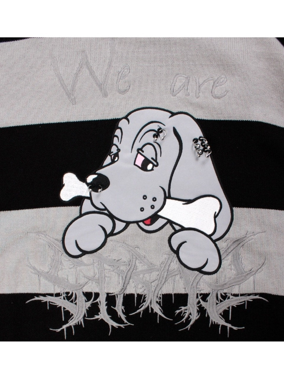 【GALFY】バチバチピアスニット / 【ガルフィー】バチバチピアスニット