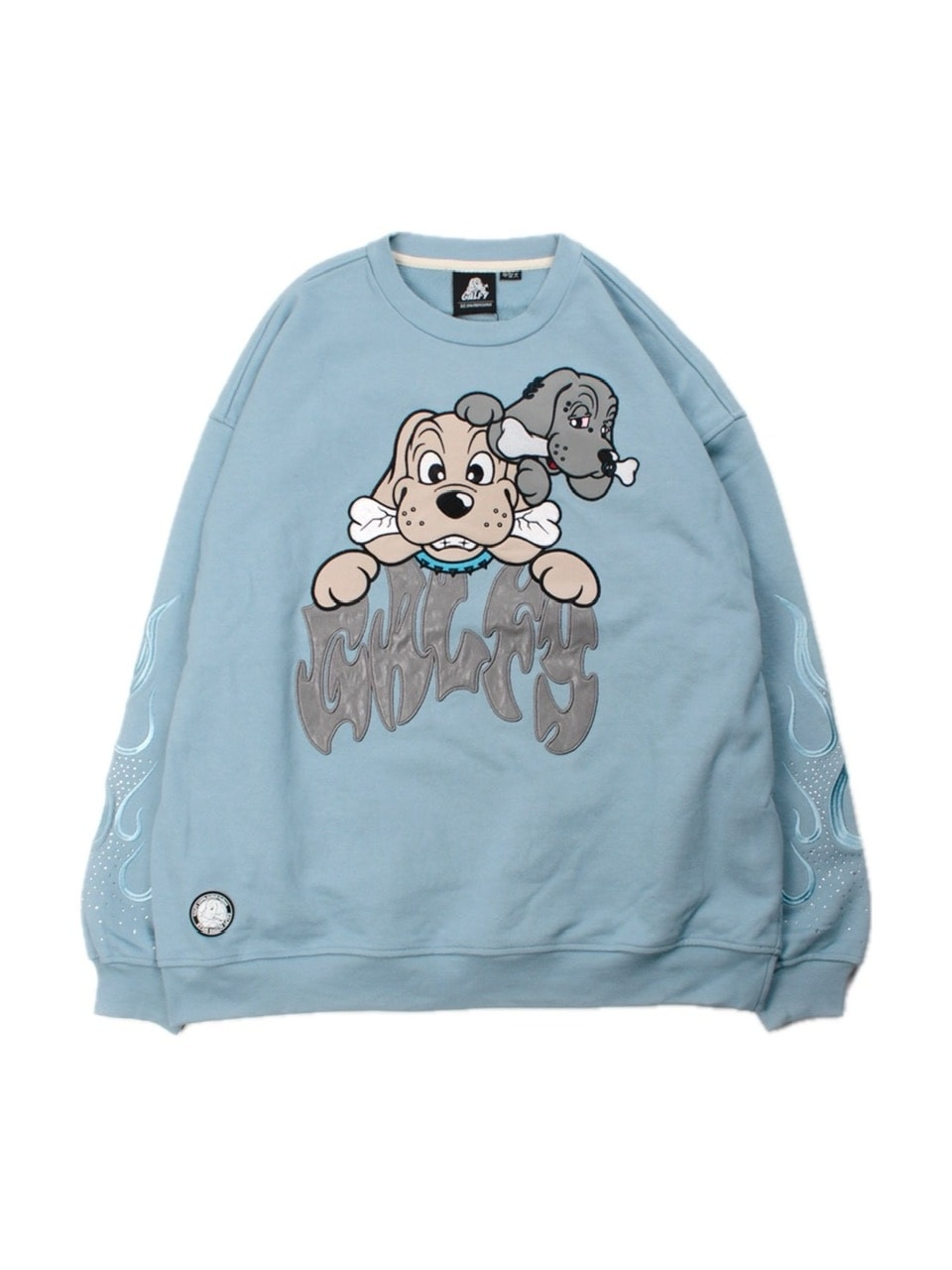 【GALFY】ファイヤーピカピカスウェット / 【ガルフィー】ファイヤーピカピカスウェット