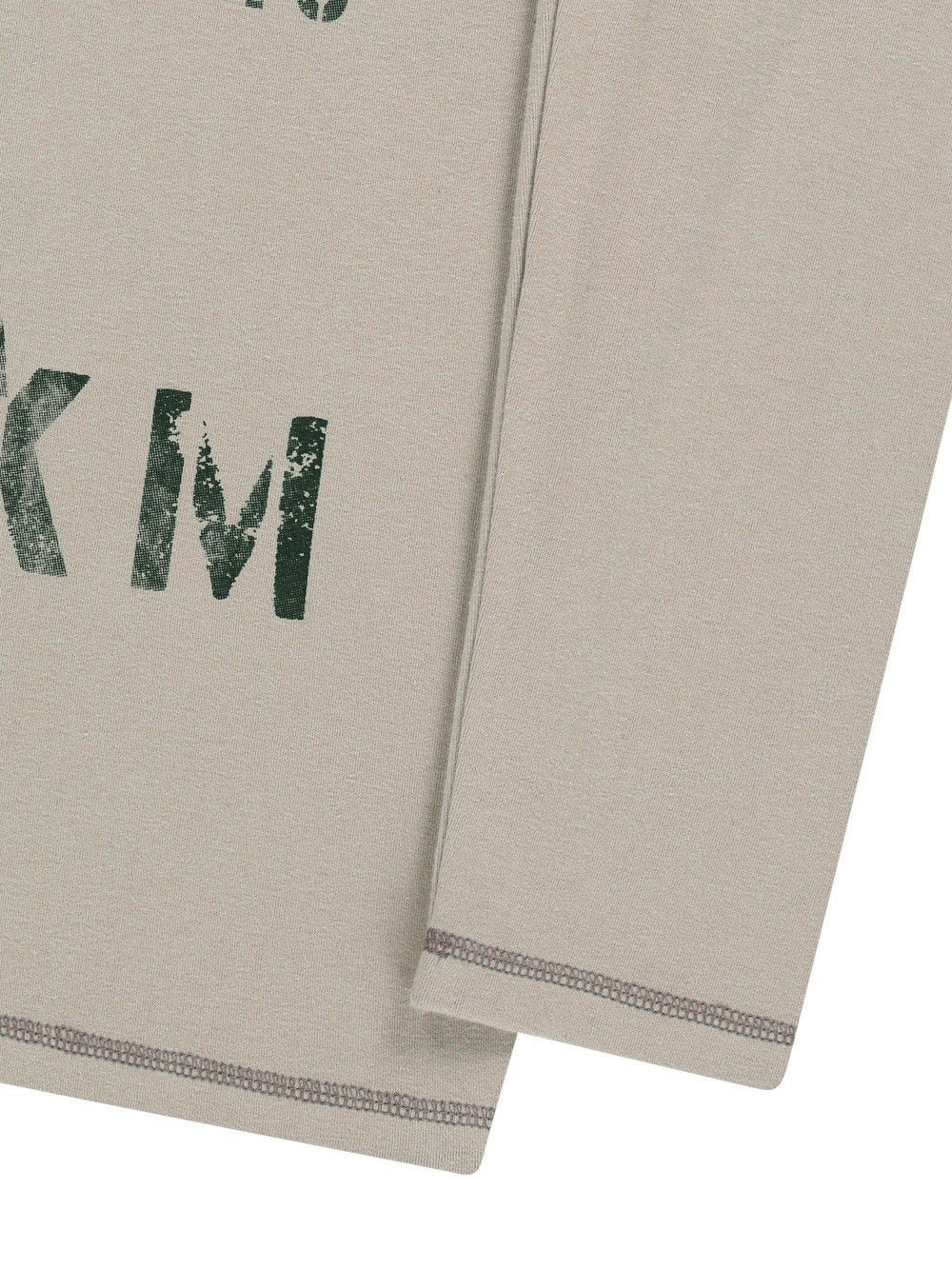 【AAKAM】Numbering Hooded Long Sleeve