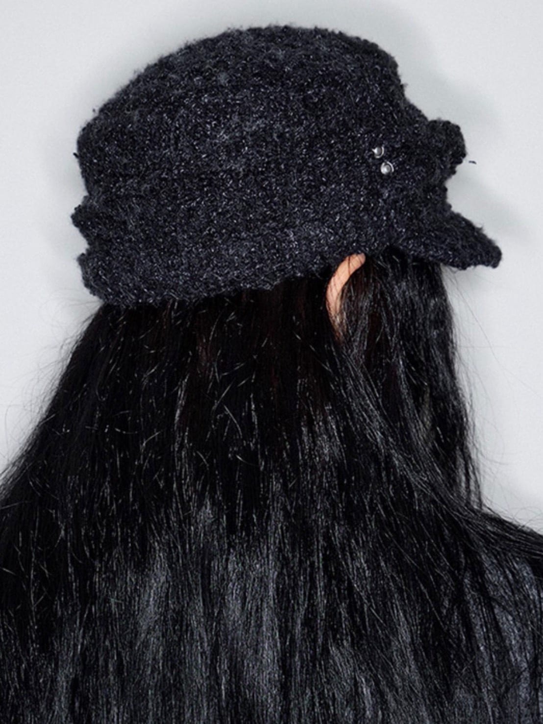 【NOT KNOWING】Buckle Bellboy Cap