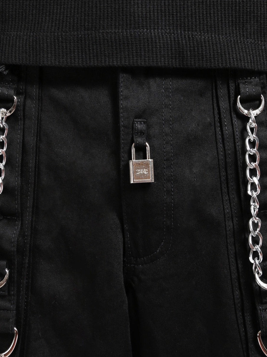 【TRIPP nyc】FUR-TASTIC SUPER PANT[AF7176M] / 【トリップ ニューヨーク 】ボンテージストラップファーワイドパンツ