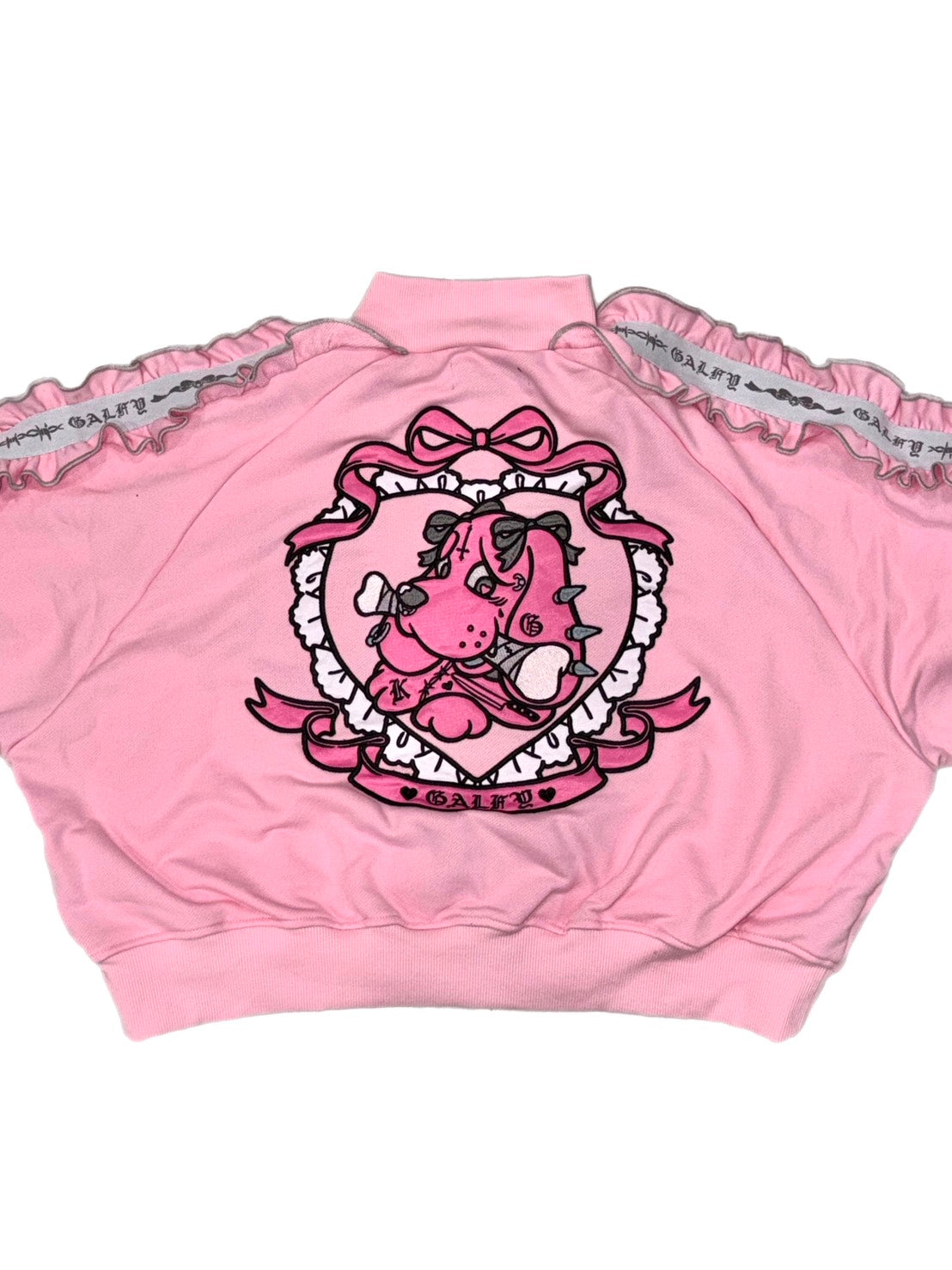GALFY ピンク セットアップ 予約商品】GALFY (ガルフィー) 俺らの96' ベロアSET UP PINK / ロック