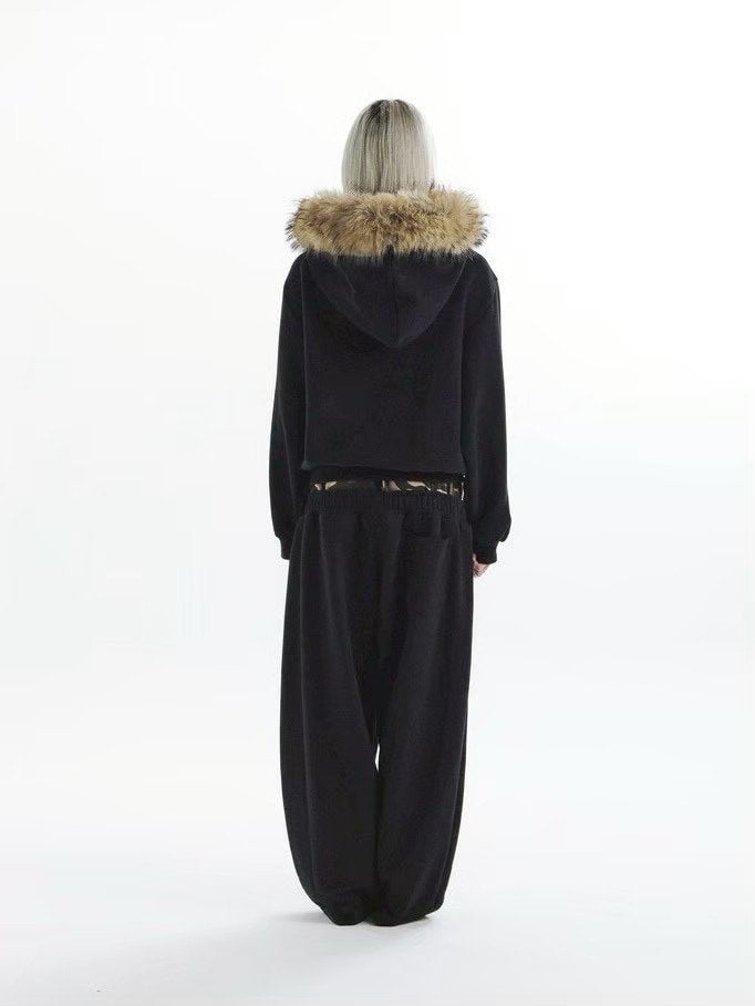 【KAIYA】id card hooded zip-up