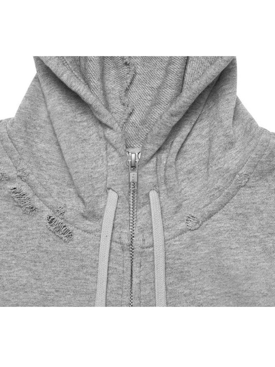 【BLACK PURPLE】Shadow Loop Zip-Up Hoodie