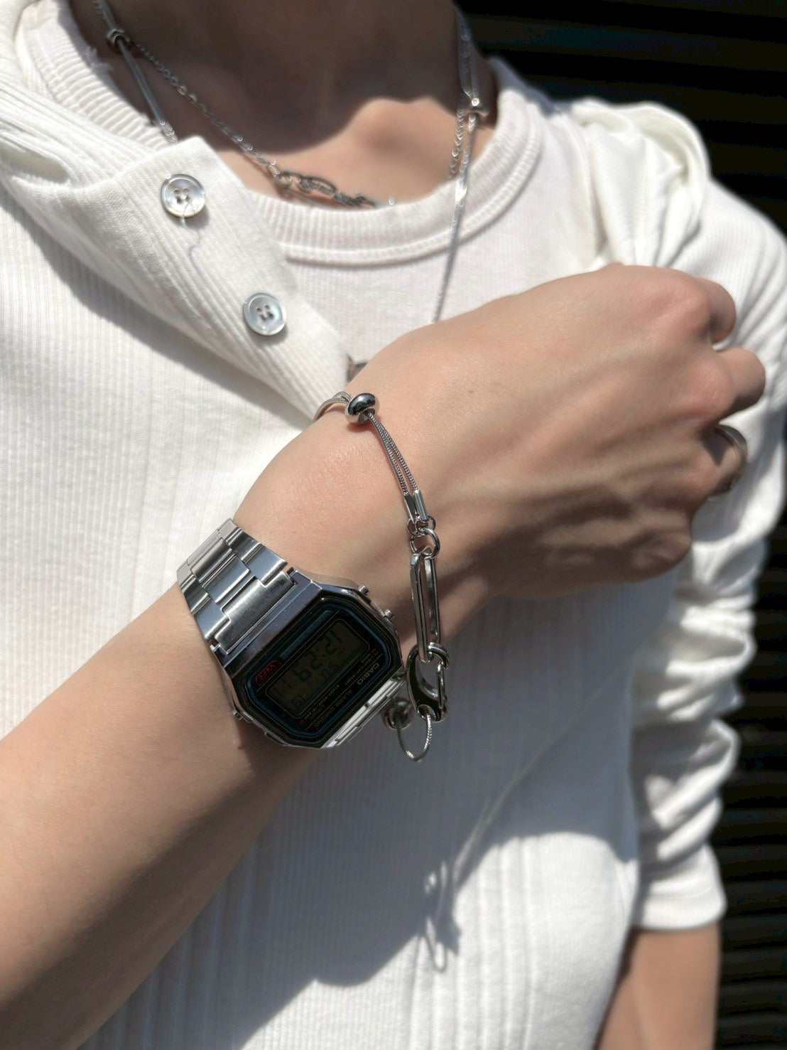 受注制【nmtc+】snake code bracelet