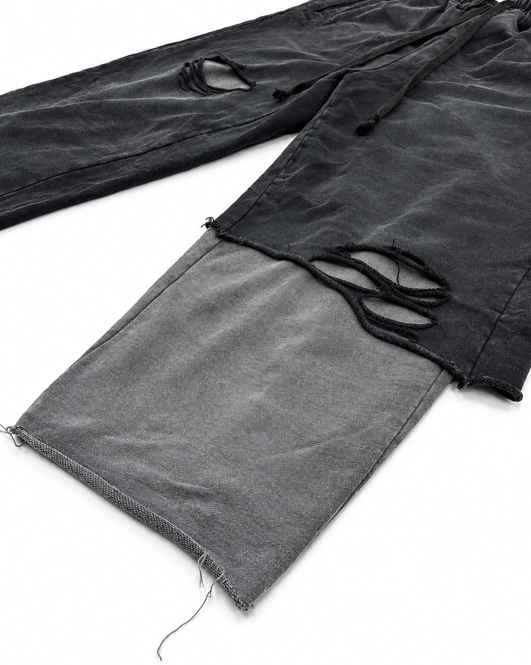 【DIG YOUR OWN GRAVE】TRIBAL CROSS LAYERED PANTS