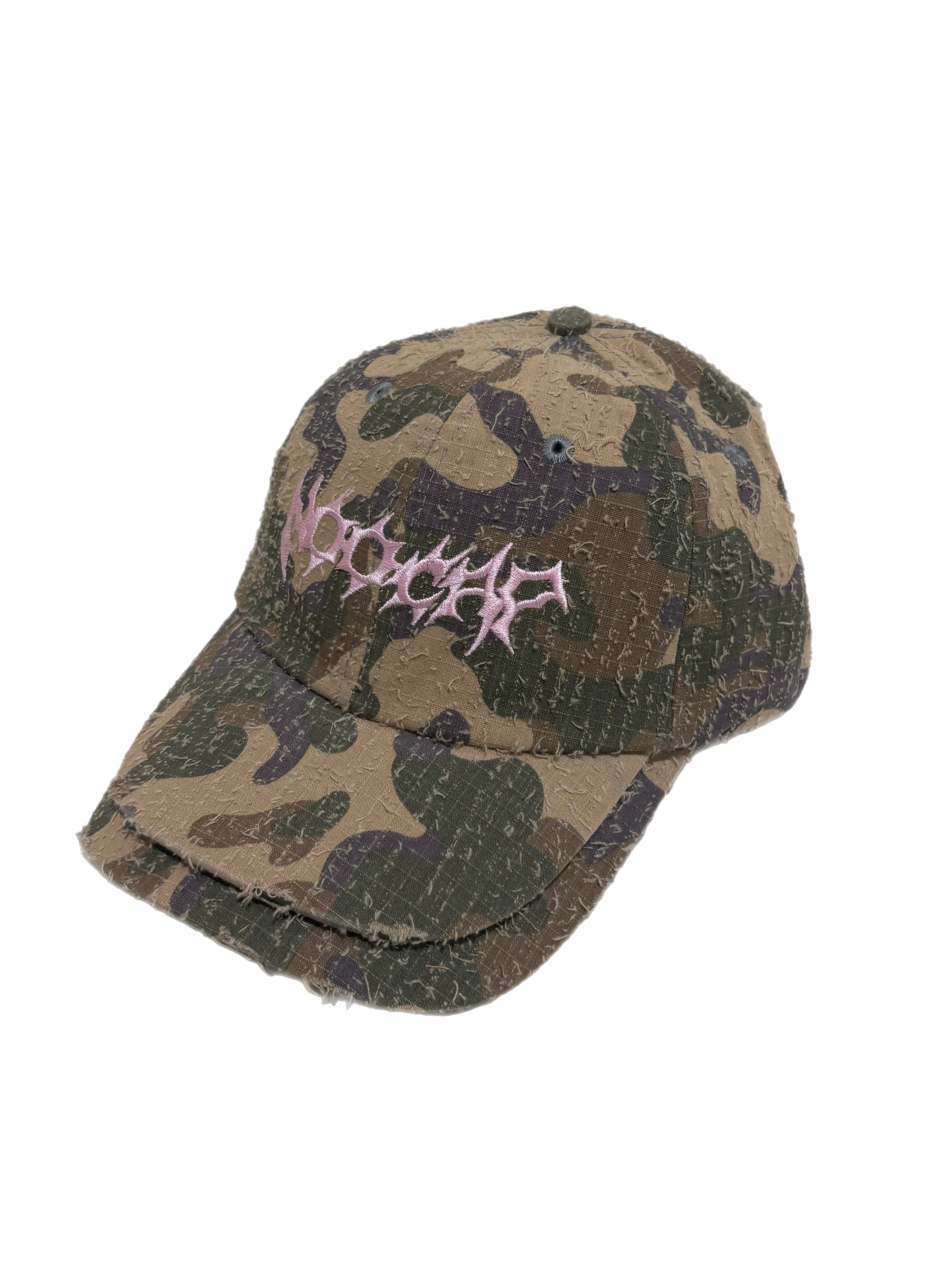 国際配送【BABY09】 y2k camouflage layered cap (2color)
