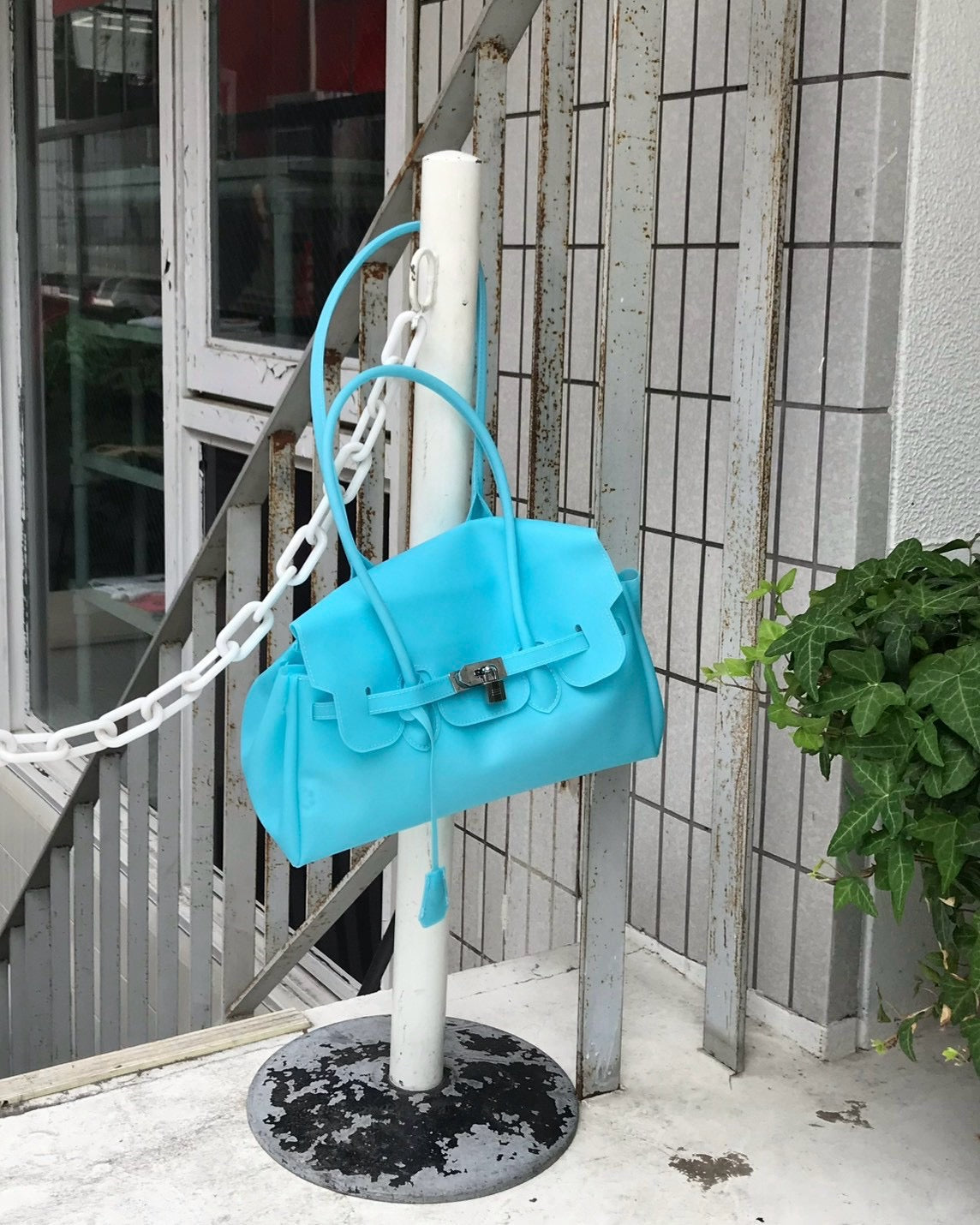 受注制【OaKS】jelly hand bag 2 (5color)