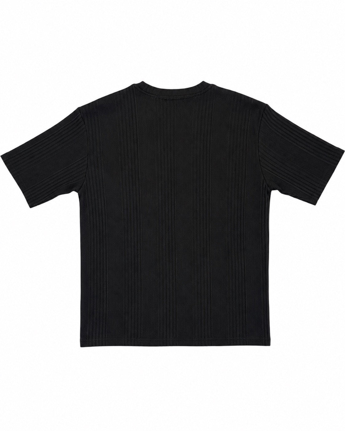 受注制【nmtc+】Ribbed Henley Neck Tee (3color)