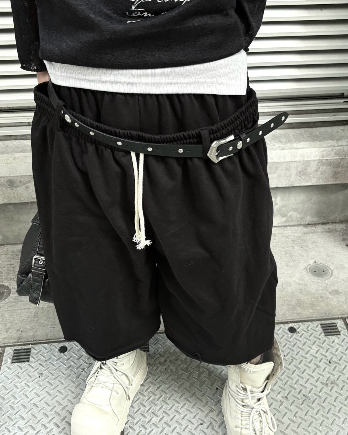 受注制【nmtc+】Double Waist Bermuda Pants (2color)