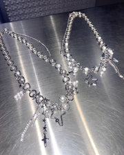 国際配送【BABY09】star pearl waist chain
