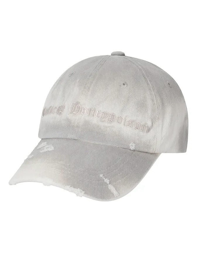 【ROCK CAKE】Slogan Washing Ball Cap