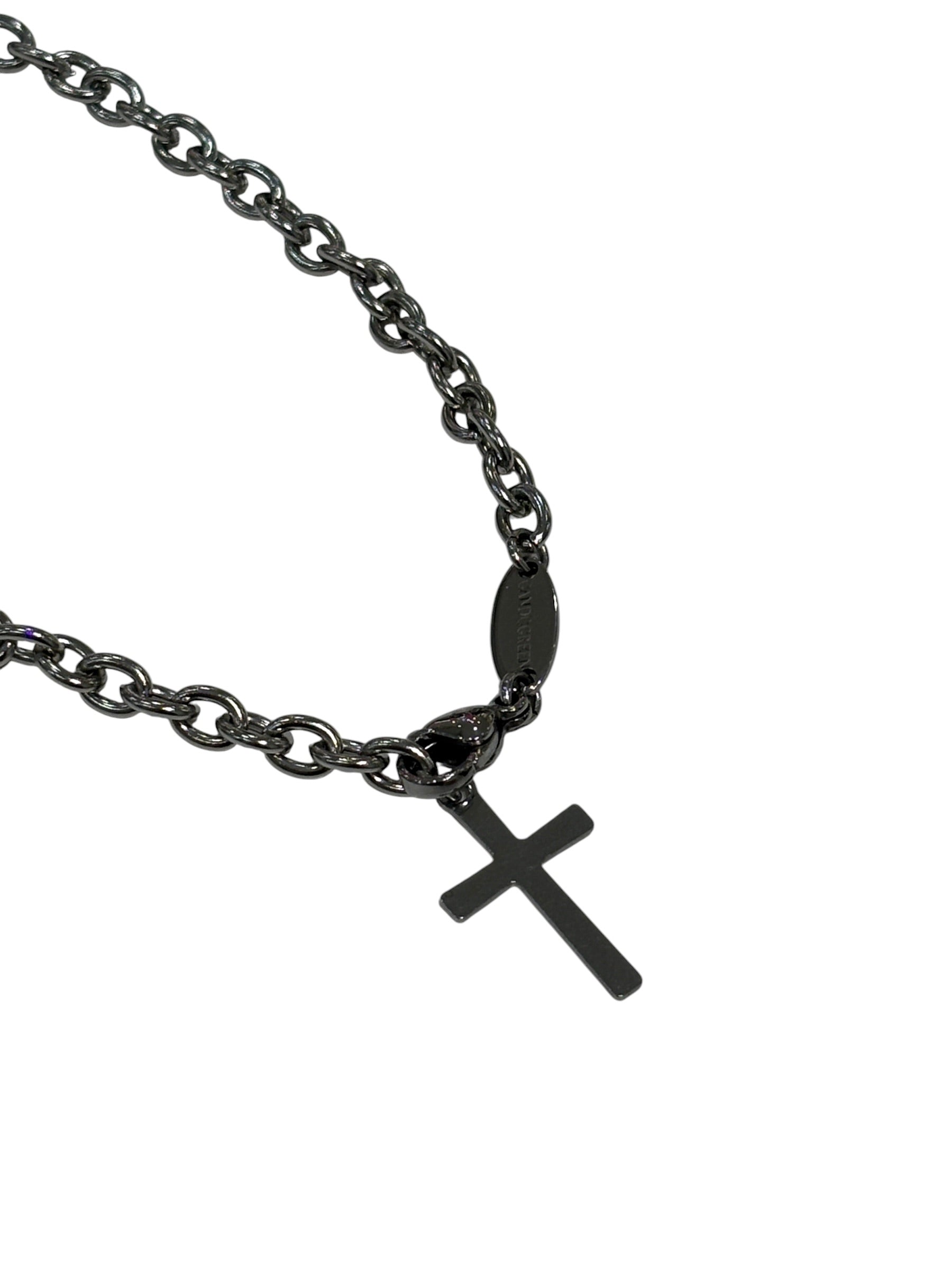 【Never mind the XU】cross fortune necklace (3color)