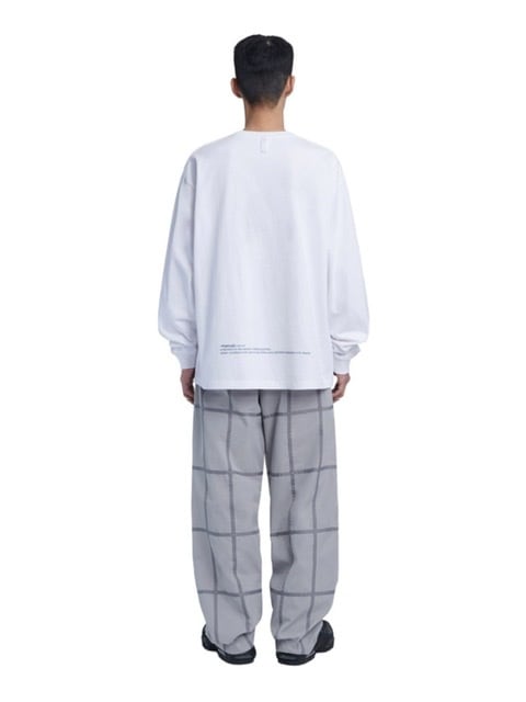 【NOMANUAL】SQR GRAPHIC LONG SLEEVE TEE