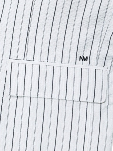 【NOMANUAL】THREE BUTTON SEERSUCKER JACKET