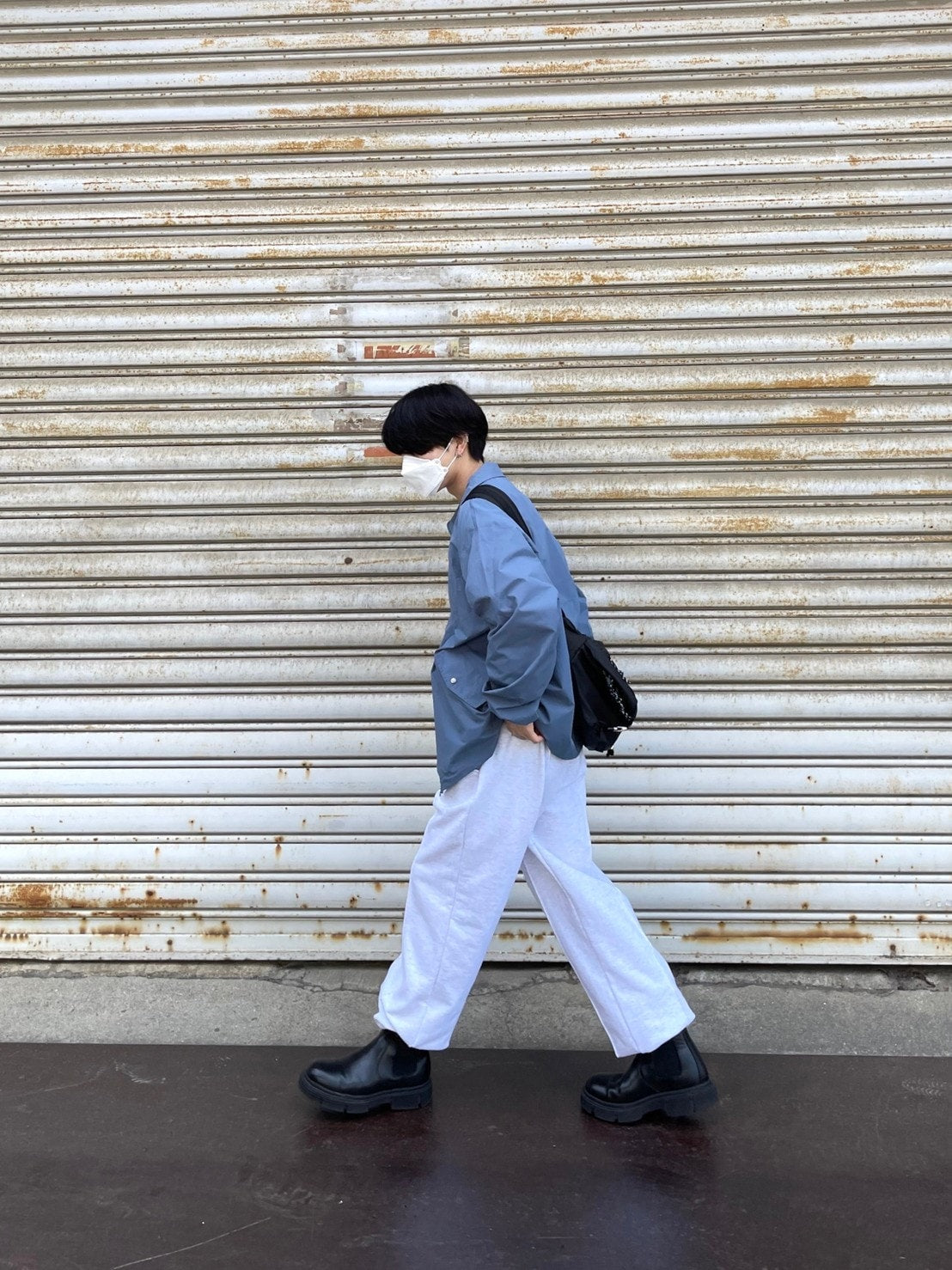 受注制【Chikashitsu +】nylon blouson (4color)