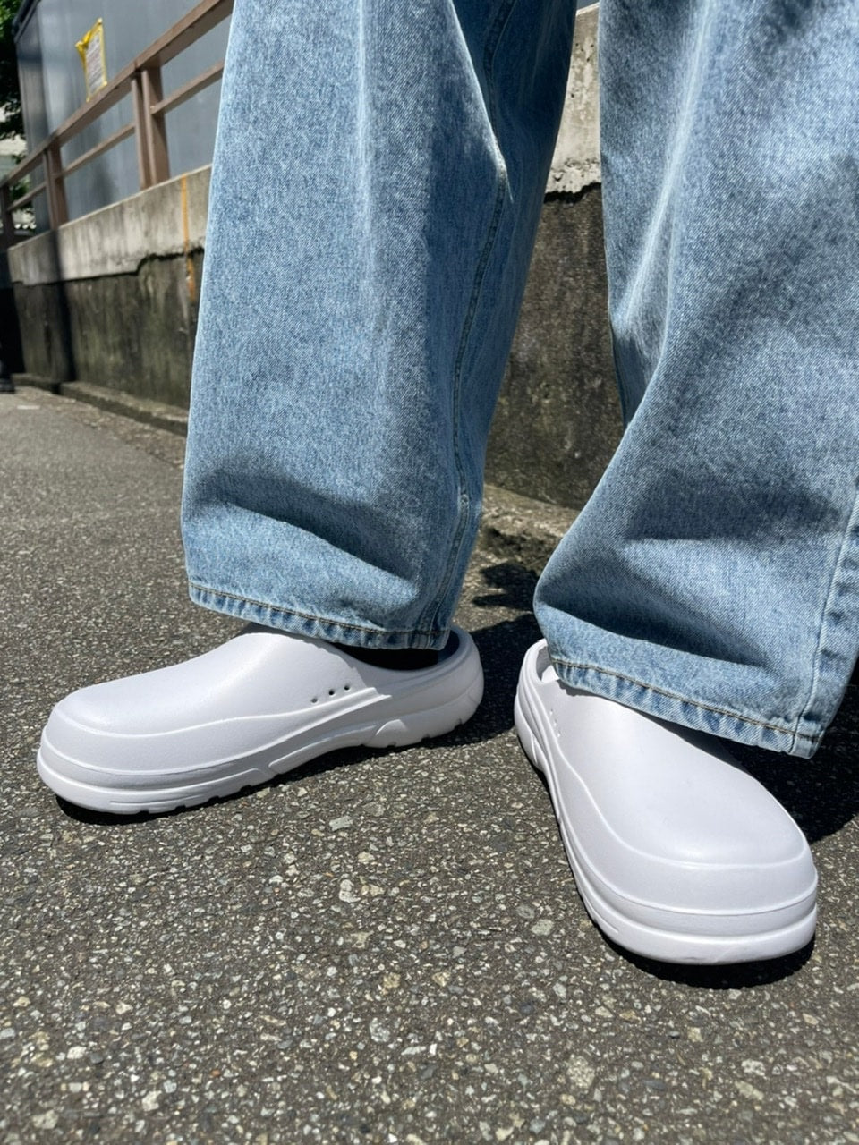 受注制【Chikashitsu +】volume round sandal (3color)