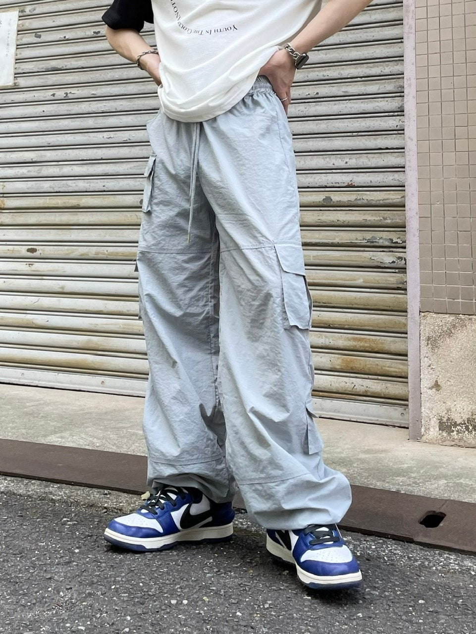 受注制【Chikashitsu +】4 pocket cargo pants (2color)