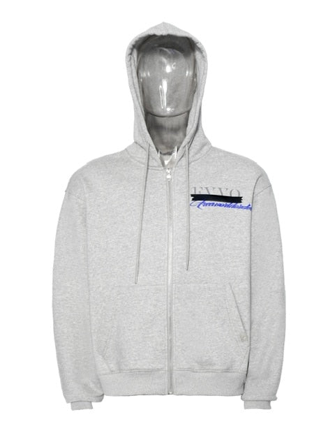 【F.V.V.O】BLACK TAP PRINTED ZIP HOODIES