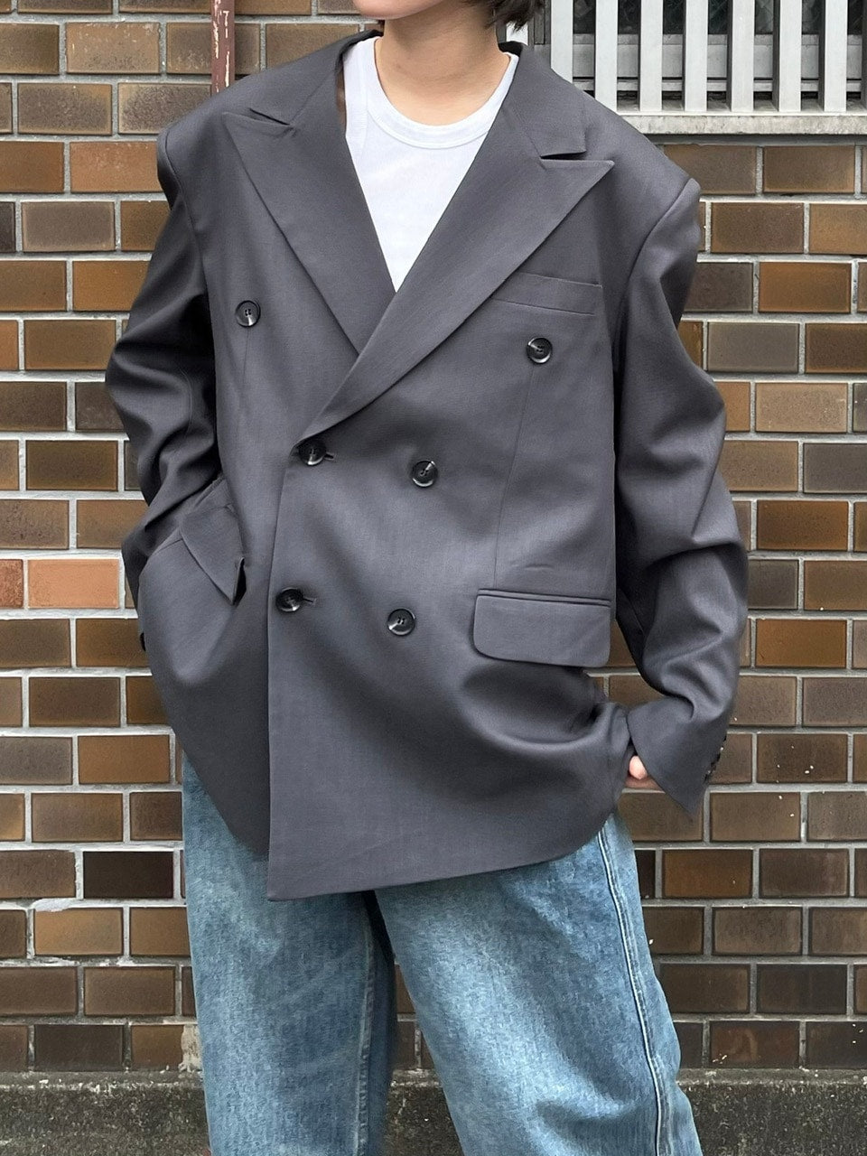 【Chikashitsu +】double jacket (3color)