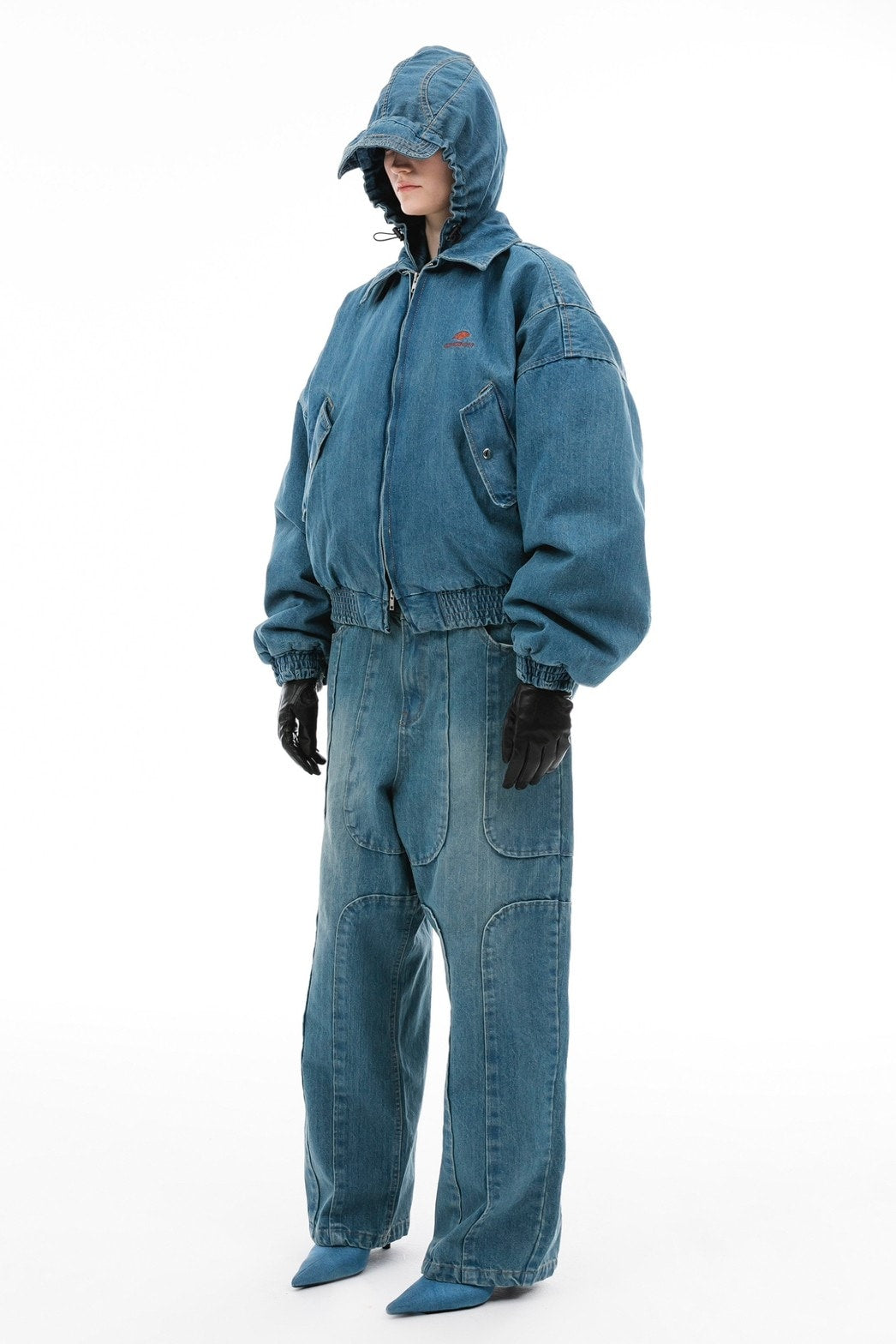 【ANOTHERYOUTH】panel jeans