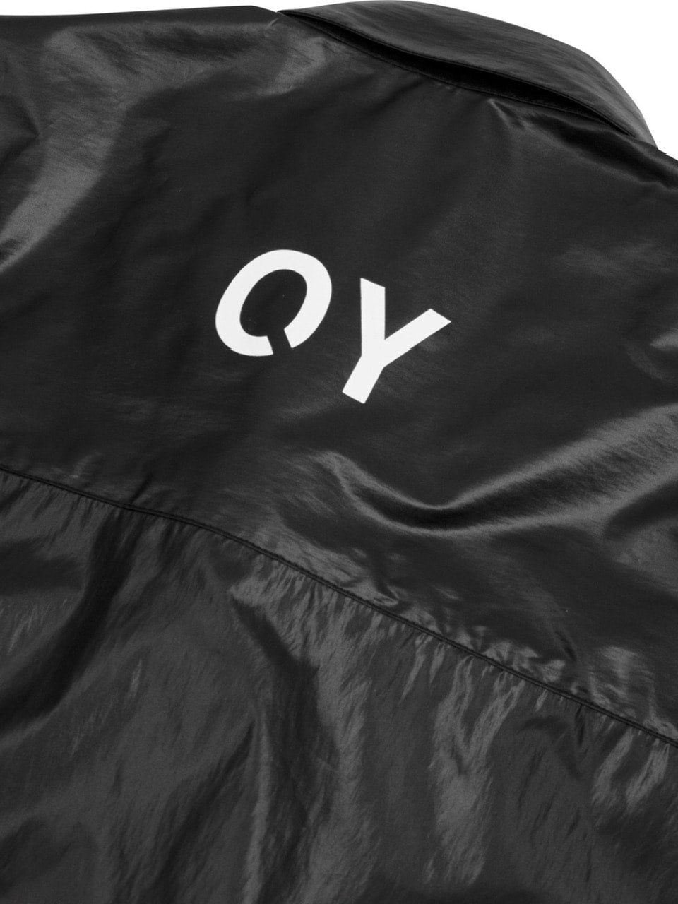 【OY】LAYERED PANEL LOGO SHIRTS