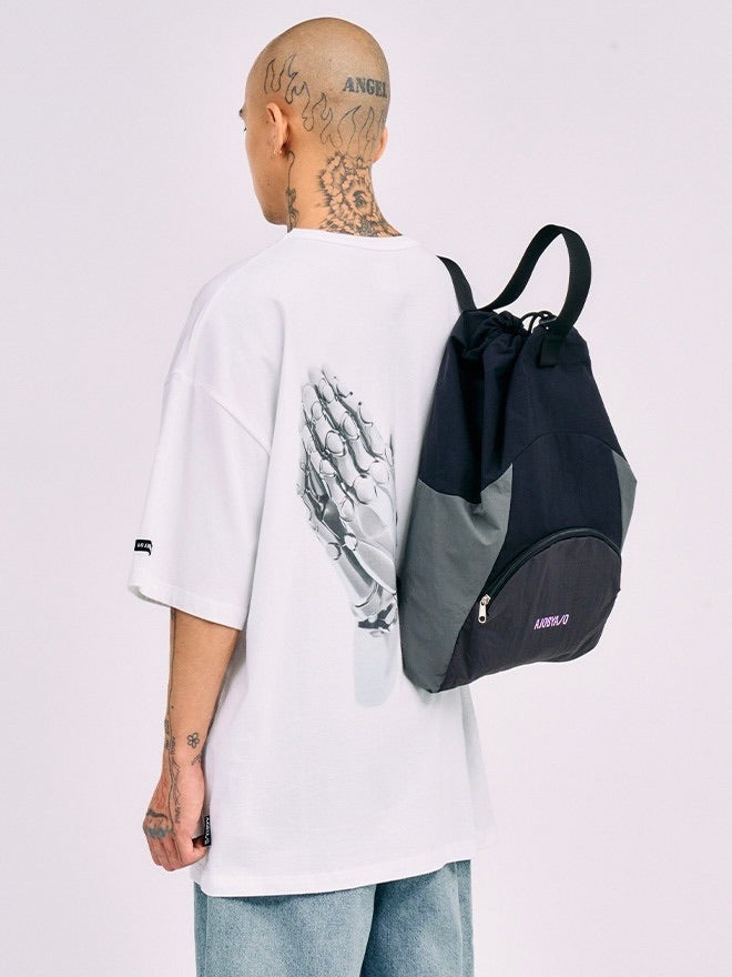 【AJOBYAJO】Multi Color Nylon Drawstring Bag