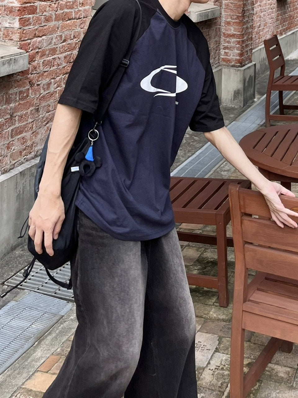 【youll】storm raglan sleeve tee (2color)