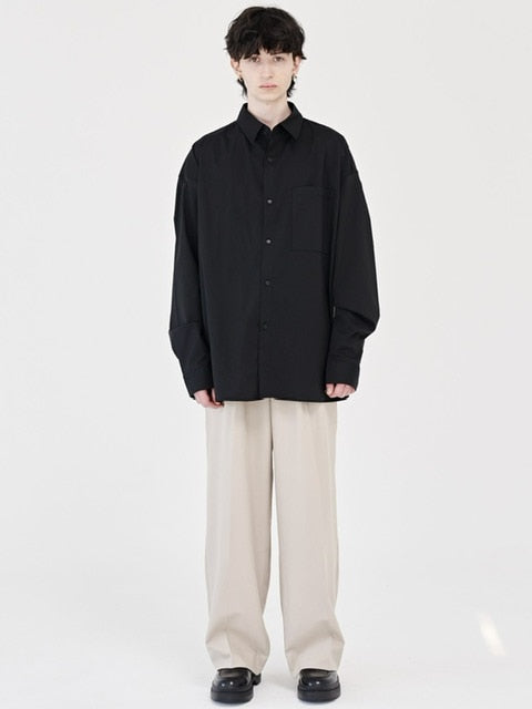 【RE:ON STUDIO】BASIC OVERSIZED SHIRT