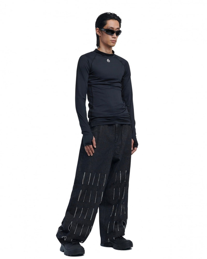 【NOMANUAL】S.F LONG SLEEVE TEE