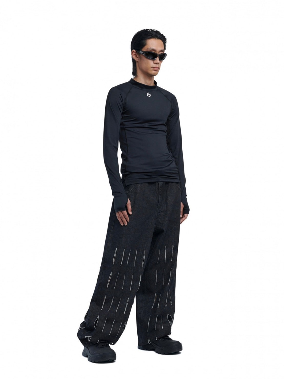 【NOMANUAL】S.F LONG SLEEVE TEE