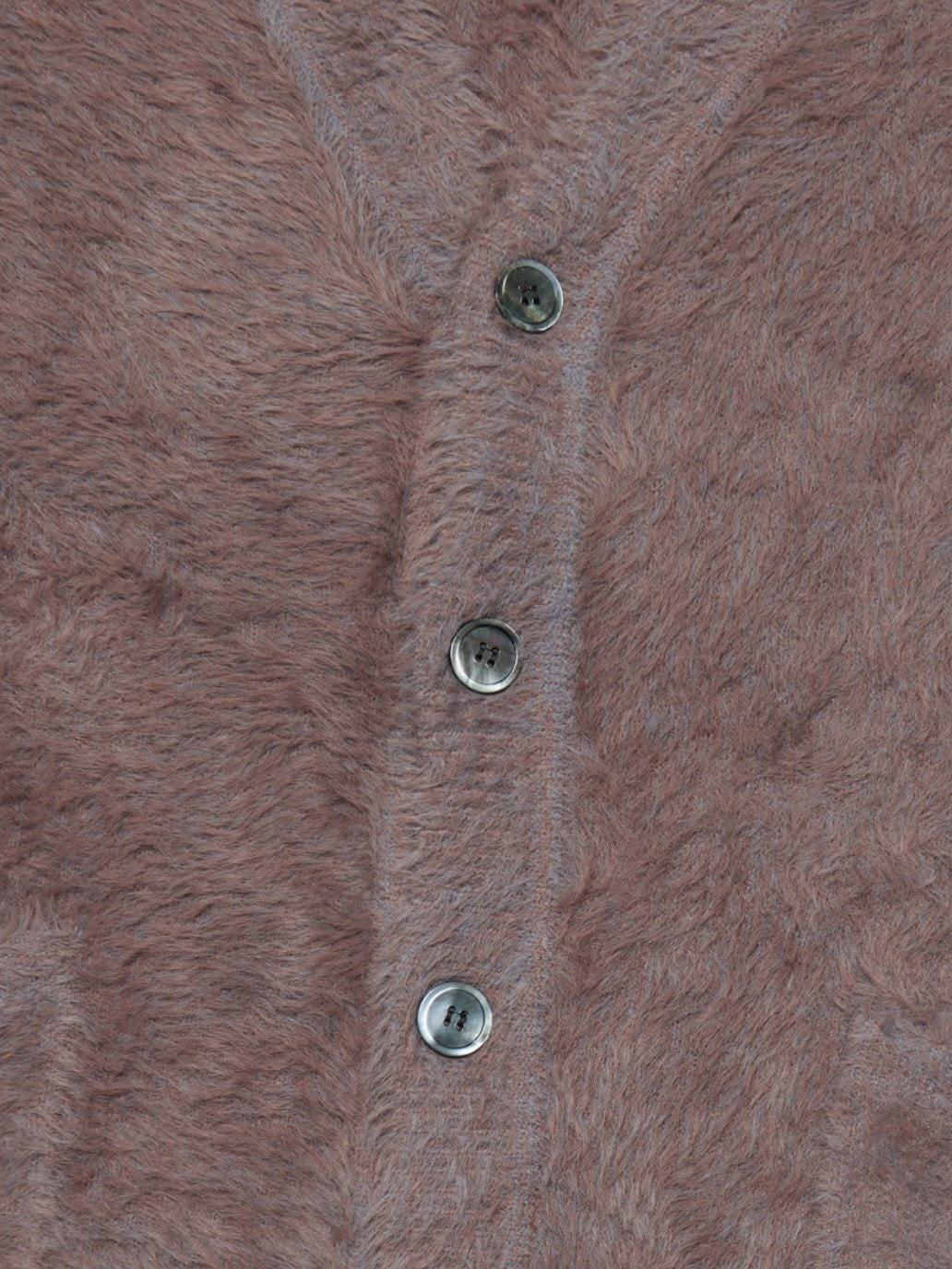 【NOMANUAL】HAIRY SOFT CARDIGAN / 【ノーマニュアル】ヘアリーソフト長袖カーディガン