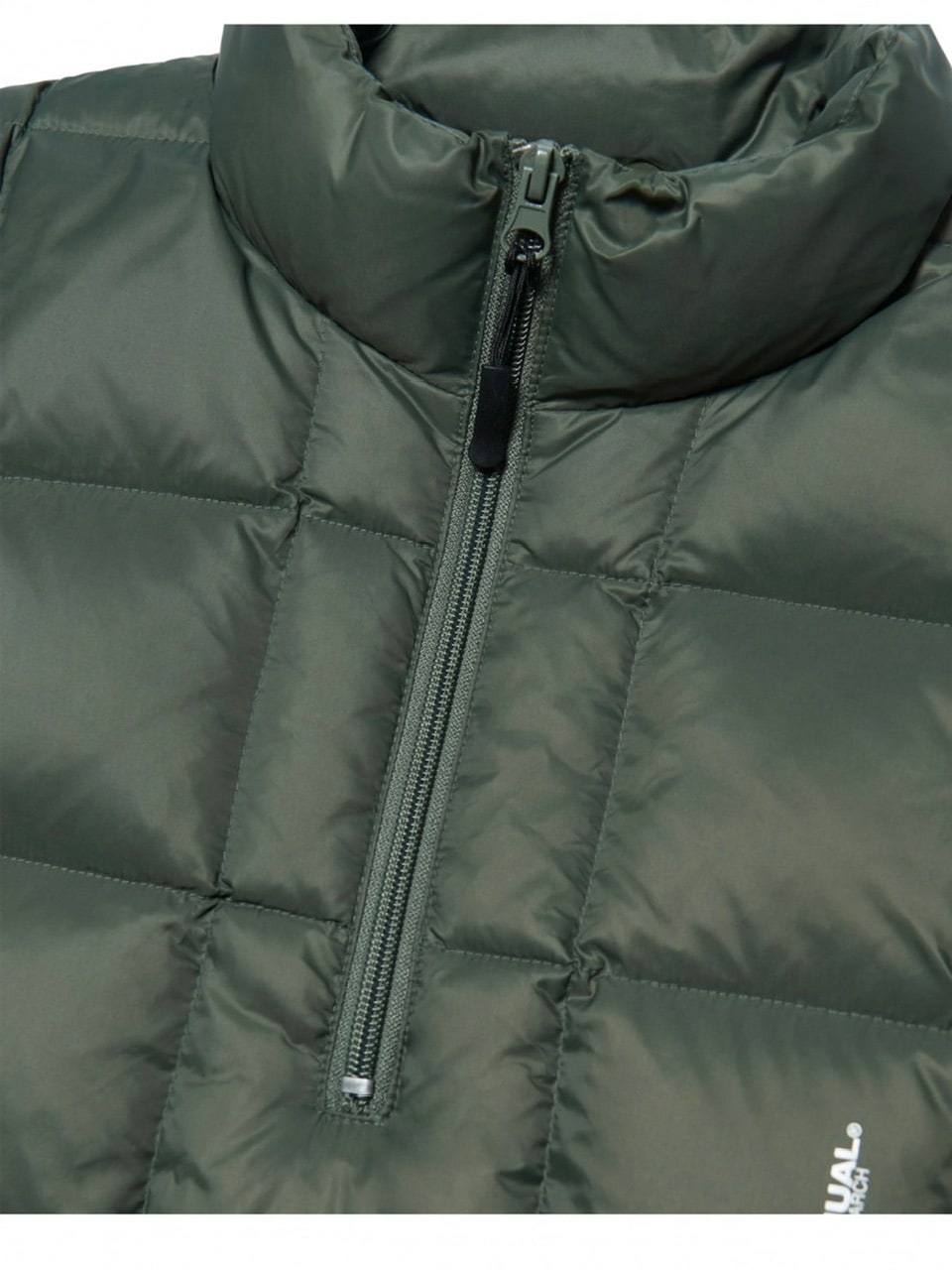 【NOMANUAL】SQR PADDED HALF ZIP-UP JACKET