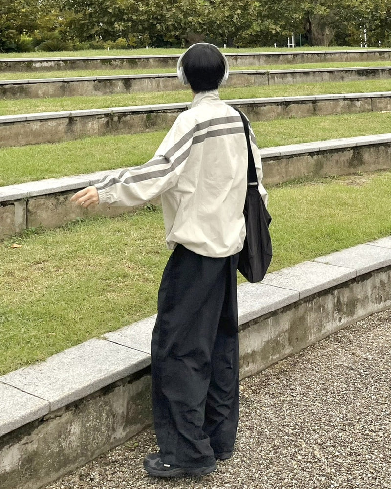 【youll】line windbreaker (2color)