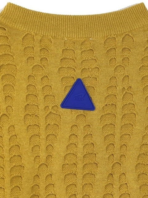 【ARCH by ROARINGWILD】FISH SCALE PATTERN SWEATER